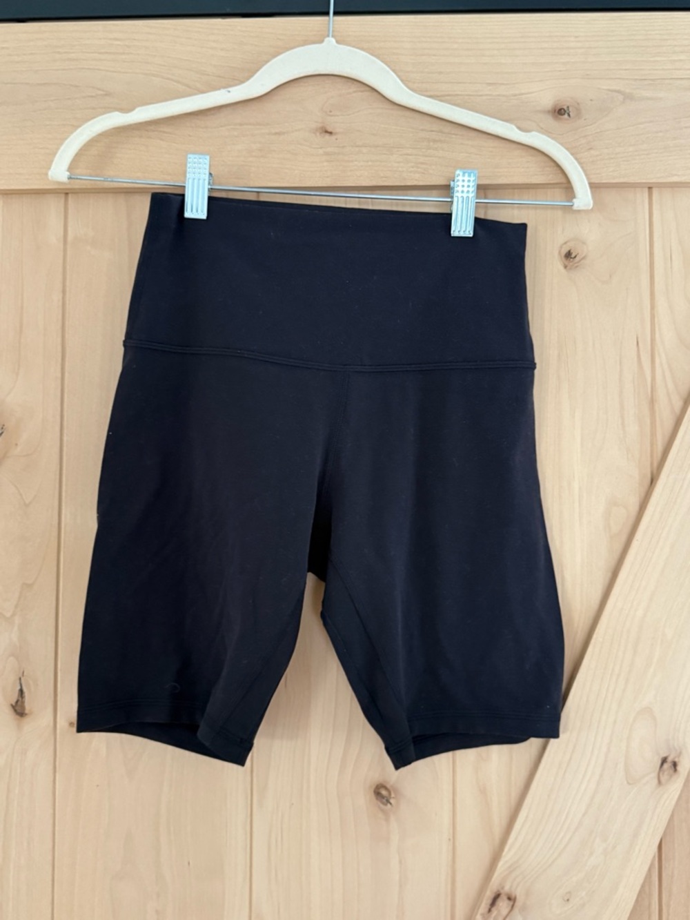 lululemon athletica Black High-Rise Bike Shorts - size 6